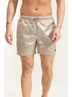 Boss Jacques Men's Swim Shorts Beige