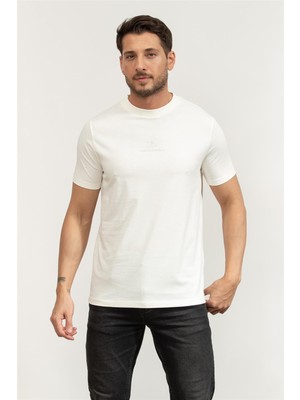 Karl Lagerfeld Crewneck Men's Crew Neck T-Shirt Red