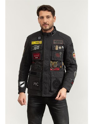 Replay Biker Men's Jacket Black