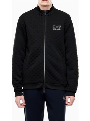Ea7 Men's Crew Neck Sweatshirt Black