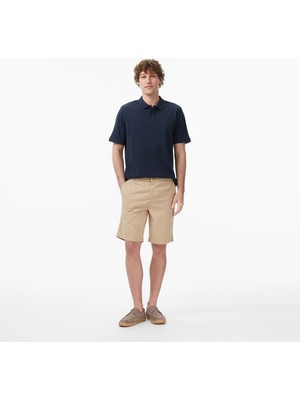 Nautica Men's Beige Regular Fit Chino Shorts