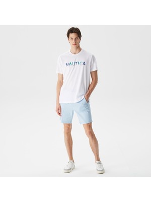 Nautica Men's Blue Bermuda Shorts
