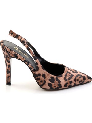 Bambi Leopard Women's Classic Heeled Shoes K01231437804