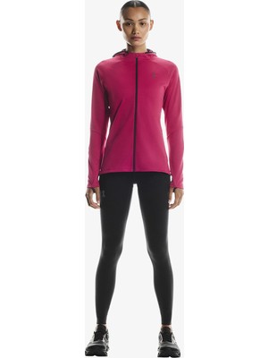 On Climate Zip Women's Pink Running Sweatshirt