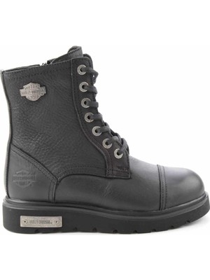 Harley Davidson Harley Davıdson Black Genuine Leather Women's Boots & Booties HD0777063003
