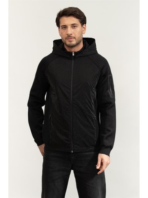 Boss Men's Hooded Sweatshirt Black