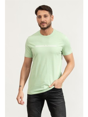 Harmont&blaıne Harmont Blaine Men's Crew Neck T-Shirt Multicolor