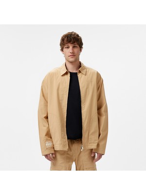 United Unıted4 Oversize Men's Brown Jacket