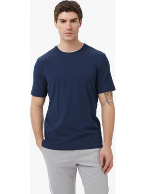 Nautica Men's Navy Regular Fit T-Shirt
