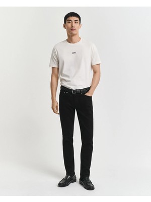 Gant Men's Black Slim Fit Jeans
