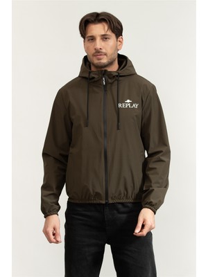 Replay Regular Men's Jacket Green