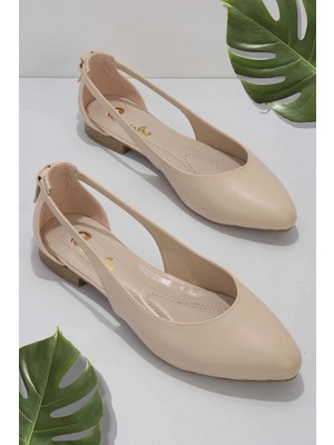 Bambi Nude Women's Ballet Flats K01885010309