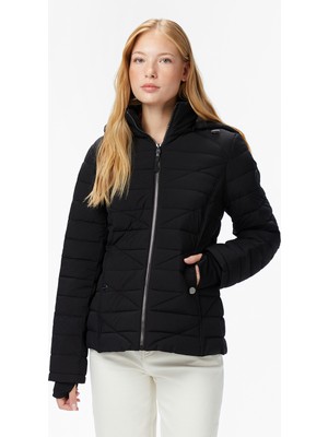 Nautica Women's Black Regular Fit Jacket