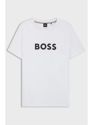 Boss Men's Crew Neck T-Shirt White