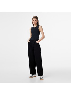 Les Benjamins Regular Fit Women's Black Pants