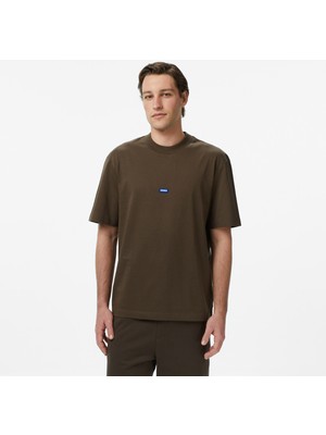 Hugo Nieros Men's Brown T-Shirt