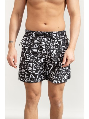 Ea7 Men's Swim Shorts Black