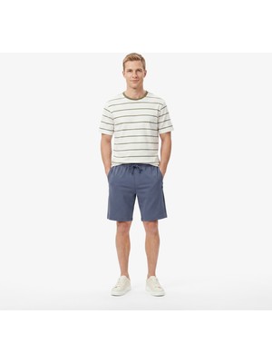 Nautica Men's Blue Regular Fit Shorts