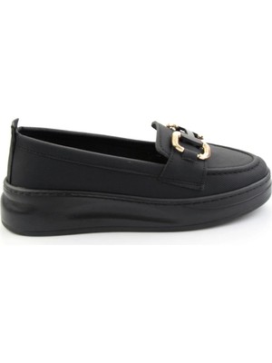Bambi Black Women's Loafers K01536194509