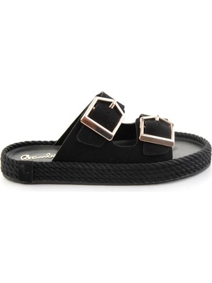 Bambi Black Women's Slides K04553030071