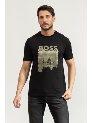 Boss C-Thompson Men's Crew Neck T-Shirt Black
