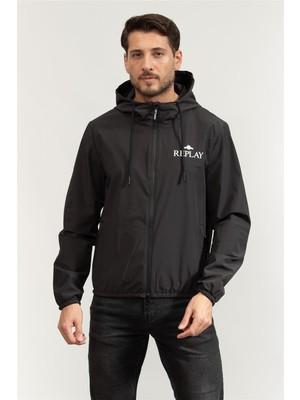 Replay Regular Men's Jacket Black