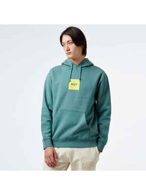 Huf Set Box P/o Men's Green Hoodie