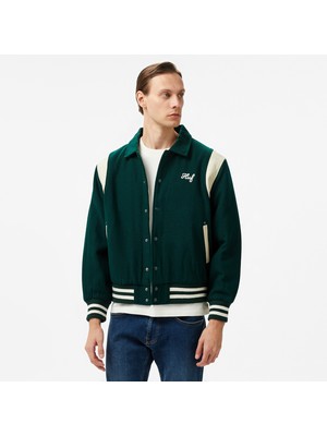 Huf Song Varsity Men's Green Jacket