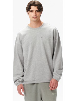 Les Benjamins Men's Grey Sweatshirt