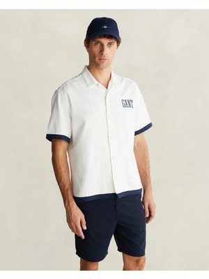 Gant Men's White Short Sleeve Shirt