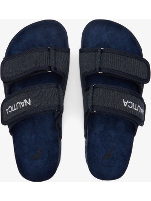 Nautica Men's Navy Slippers