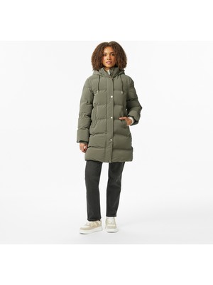 Nautica Women's Green Regular Fit Jacket