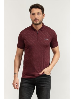 Boss Men's Polo T-Shirt Red