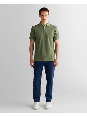 Gant Men's Blue Regular Fit Trousers
