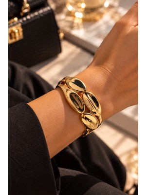 Adata Jewelry Vıp Tria Kelepçe Gold