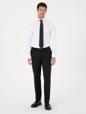 Cacharel Black Slim Fit Trousers