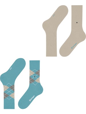 Burlıngton Burlington Everyday Mix So 2-Pack Men's Socks Multicolor