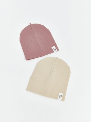 Lc Waikiki Yeni Sezon Pembe Basic Kız Bebek Bere 2'li
