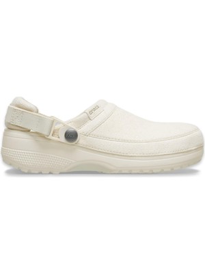 Crocs 211930 Crafted Vegan Suede Cg Krem Unisex Terlik