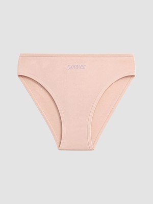 Lc Waikiki Yeni Sezon Pembe Yazı Baskılı Bikini Külot