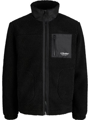 Jack & Jones  Jjesoho Teddy Siyah Erkek Ceket 12299491