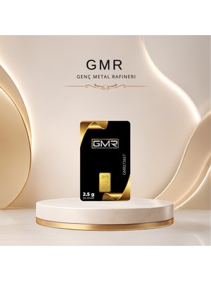 4 Adet 2,5 gr 24 Ayar Altın (Gmr)