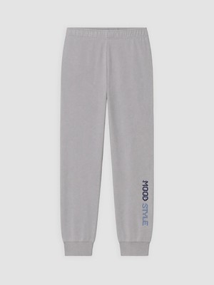Lc Waikiki Yeni Sezon Gri Baskılı Erkek Çocuk Pijama Alt