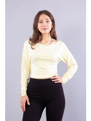 Mckanzie 6895 (N-2653) Kayık Yaka Yarasa Kol Bluz
