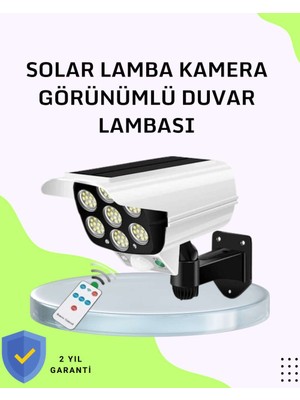 Birsence 3 Modlu Güneş Paneli Aydınlatmalı Dış Mekan Güvenlik Işığı – IP65 Su Geçirmez, Pır Sensörlü