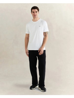 Gant Men's Black Regular Fit Sweatpants