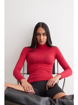Intimissimi Turtleneck Modal Cashmere Ultralight Sweater