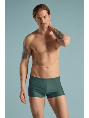 Intimissimi Solid Color Short Boxer Swim Shorts