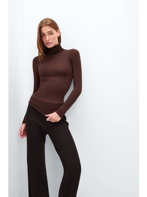 Intimissimi Turtleneck Modal Cashmere Ultralight Sweater