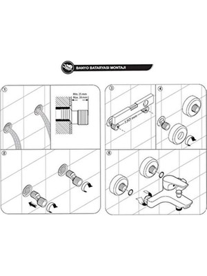 Eca Niobe Bathroom Mixer Tap